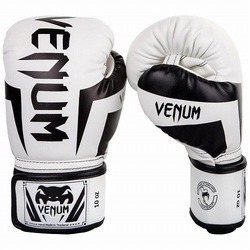 Elite Boxing Gloves whiteblack1