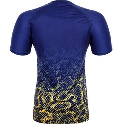 Tropical Tshirt Dry Tech BlueYellow 4