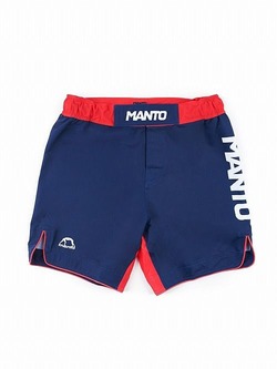 MANTO fight shorts STRIPE navy blue1