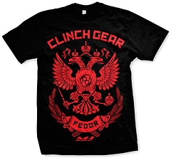 CLINCH GEAR Tシャツ ヒョードル ストライクフォース 黒