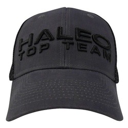 HALEO TOP TEAM MESH CAP charcoal_black1