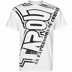 TAPOUT Tシャツ Hardcore 白
