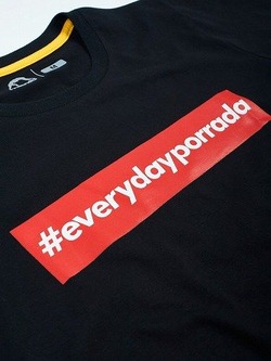 T-SHIRT EVERYDAYPORRADA BLACK2