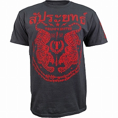 Tee Thai3.0 Charcoal Red1