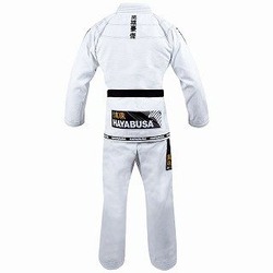 Shinju 3 Pearl Weave Jiu Jitsu Gi white 2a