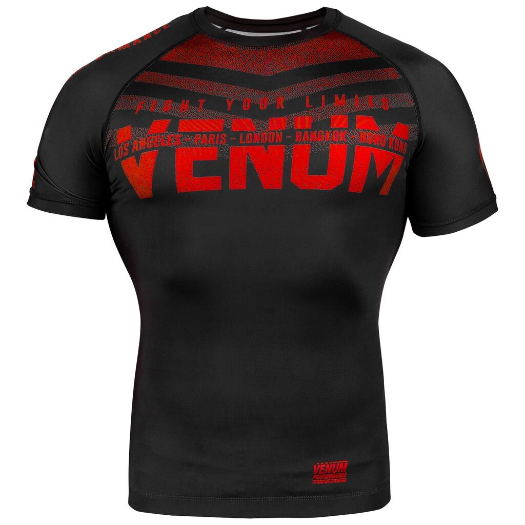 Signature Rashguard ss blackred1