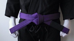 BLACK SAINT purple Belt 1