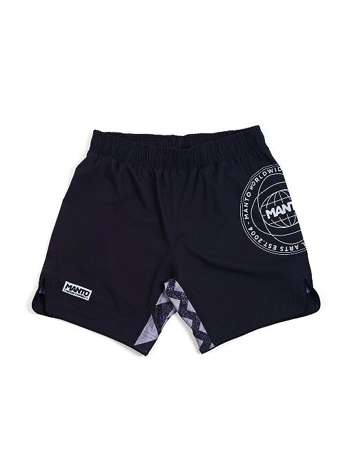 MANTO-fight-shorts-FRAGMENTS-black-gray-1