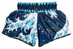 CarbonFit Great Waves Shorts 2