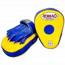 YellowBlue Curved Focus Mitts1