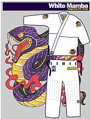 Shoyoroll柔術衣 Batch#8 White Mamba