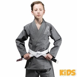 Contender Kids BJJ Gi grey1