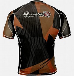 Rash shortsleeve brown3