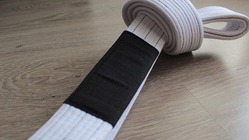 BLACK SAINT white Belt 2