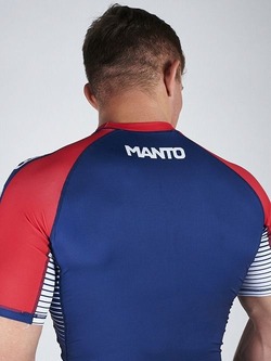 MANTO rashguard STRIPE navy blue3