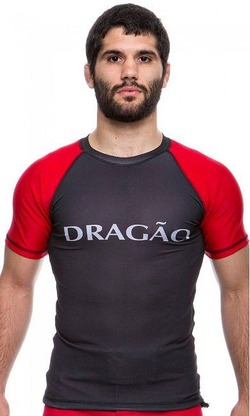 Rash Guard Maori red1