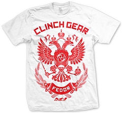 CLINCH GEAR Tシャツ ヒョードル ストライクフォース 白