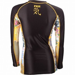 Fuji Women's Kimono Rashguard BK Gold2