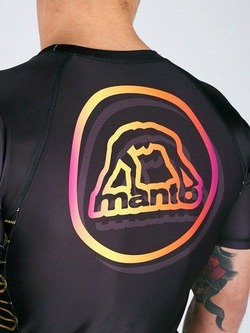 rashguard GLOW black ss 2