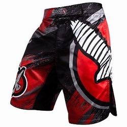 Chikara 3 Fight Shorts red 1a