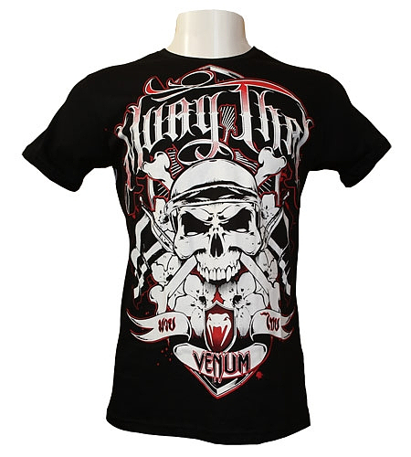 VENUM Tシャツ Muay Thai Fighetrs 黒