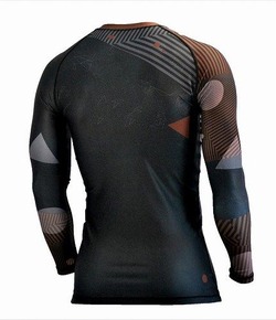 Rash Guard Chaos Ranked Brown Belt 2