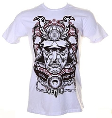 T-shirts Samourai Mask White 1
