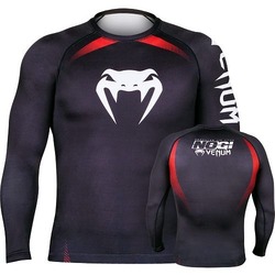 Rashguard Venum No Gi LS BlackRed_1