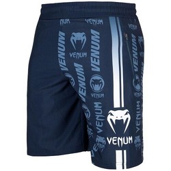 Logos Training Shorts navywhite1