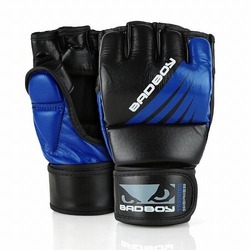 Training Series Impact MMA Gloves With Thumb blackblue1