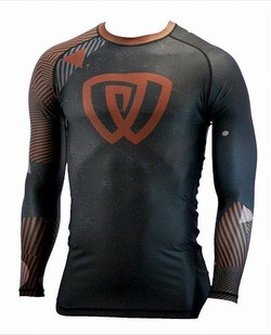 Rash Guard Chaos Ranked Brown Belt 1