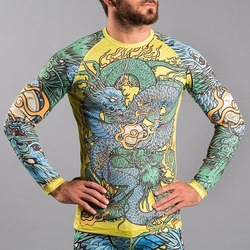 Colliding Dragons Rashguard1