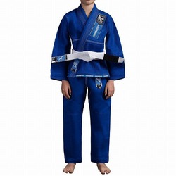 Gold Weave Youth Jiu Jitsu Gi blue 1