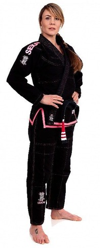 Sekai Womens BJJ Gi BlackPink 2