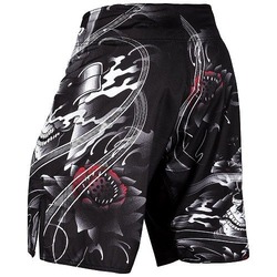 Samurai Skull Fightshorts black 3