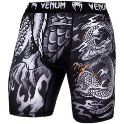 Dragons Flight Compression Shorts black white 1