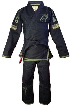 Sports Combatives BJJ Gi black 1