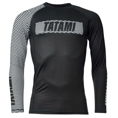 Tatami_Essentials2_Rashguard_BlackWhite