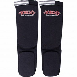 Muay Thai Boxing Shin Guards Black Cotton1