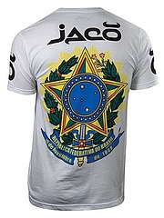 JACO Tシャツ Brazil Jiu-Jitsu 白