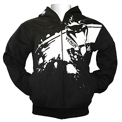 VENUM ジップパーカー Outlaw 黒