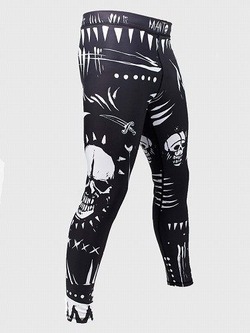 grappling tights VOODOO black 1