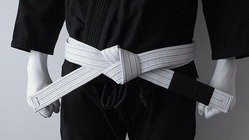 BLACK SAINT white Belt 1