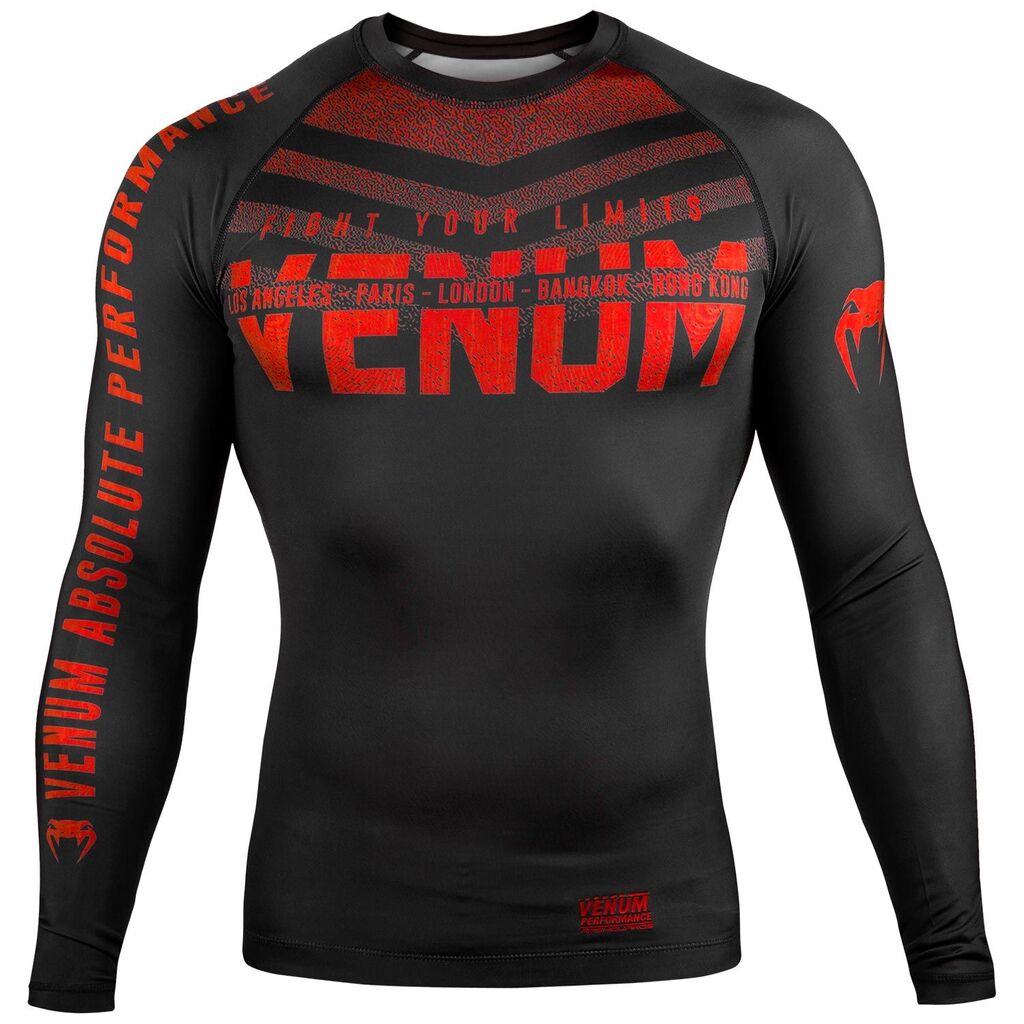 VENUM 長袖 ラッシュガード RED×BLACK×WHITE 新品タグ付き VENUM 長袖 ラッシュガード RED×BLACK×WHITE 新品タグ付き トップス