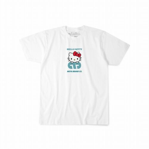 おすすめ商品紹介】MOYA BRAND x HELLO KITTY コラボTシャツ Aloha 白