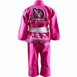 Yuushi Youth Jiu Jitsu Gi pink 3a