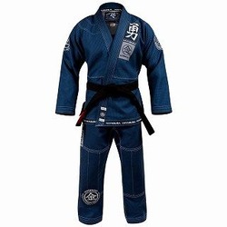 Goorudo 3 Gold Weave Jiu Jitsu Gi blue 1a