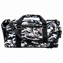 Convertible Grey Camo Gym Bag 1