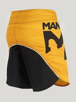 fight shorts DUAL yellow 2