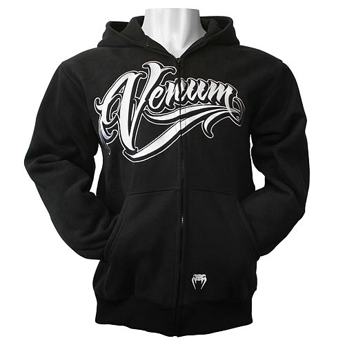 VENUM ジップパーカー Brazilian Fighters 黒